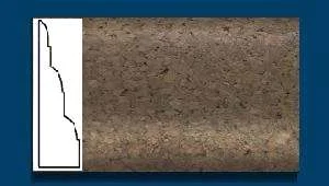Плинтус пробковый ArtCorkDesing С 105 (Колер 7) 18x45x910 мм в Нижнем Новгороде