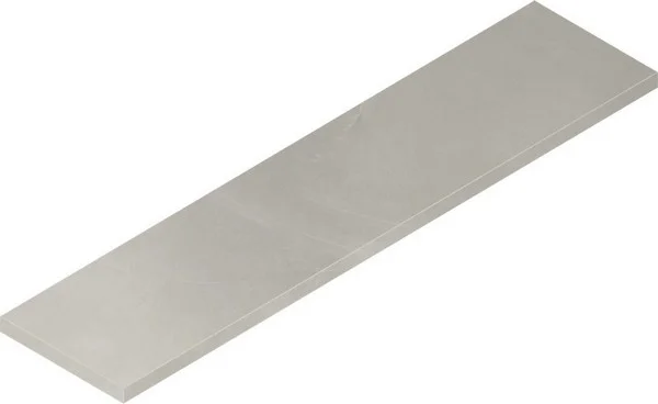 Керамогранит Italon Континуум Сильвер Ступень угловая левая 33х120 (Натуральная) в Нижнем Новгороде