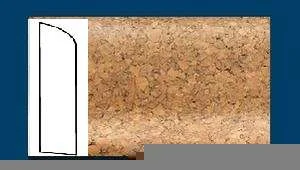Плинтус пробковый ArtCorkDesing С 106 (Колер 8) 10х60х910 мм в Нижнем Новгороде