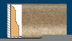 Плинтус пробковый ArtCorkDesing С 104 (Колер 5) 12x40x910 мм в Нижнем Новгороде