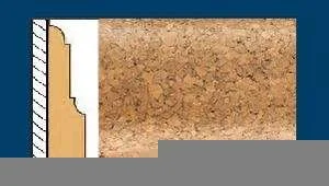 Плинтус пробковый ArtCorkDesing С 103 (Колер 8) 12х65х910 мм в Нижнем Новгороде
