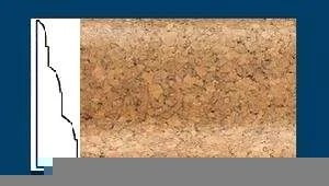 Плинтус пробковый ArtCorkDesing С 105 (Колер 8) 18x45x910 мм в Нижнем Новгороде