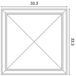Декоративная панель Orac W123 (33.3x33.3x3.5 см) в Нижнем Новгороде
