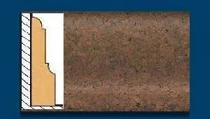 Плинтус пробковый ArtCorkDesing С 103 (Колер 11) 12х65х910 мм в Нижнем Новгороде