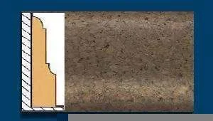 Плинтус пробковый ArtCorkDesing С 103 (Колер 7) 12х65х910 мм в Нижнем Новгороде