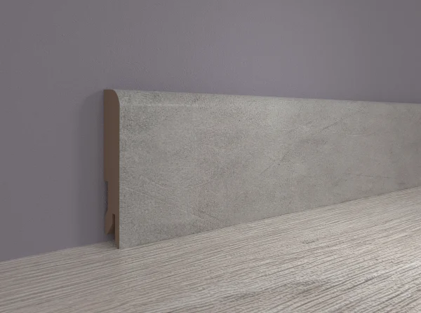 Плинтус MDF Bonkeel 24065 Бетон Лофт Натур (100х16х2400 мм) в Нижнем Новгороде