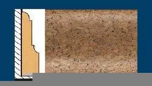 Плинтус пробковый ArtCorkDesing С 103 (Колер 9) 12х65х910 мм в Нижнем Новгороде