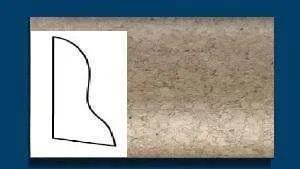 Плинтус пробковый ArtCorkDesing С 102 (Колер 6) 20x40x910 мм в Нижнем Новгороде