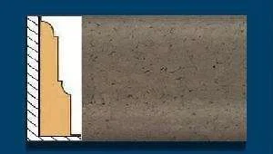 Плинтус пробковый ArtCorkDesing С 104 (Колер15) 12x40x910 мм в Нижнем Новгороде