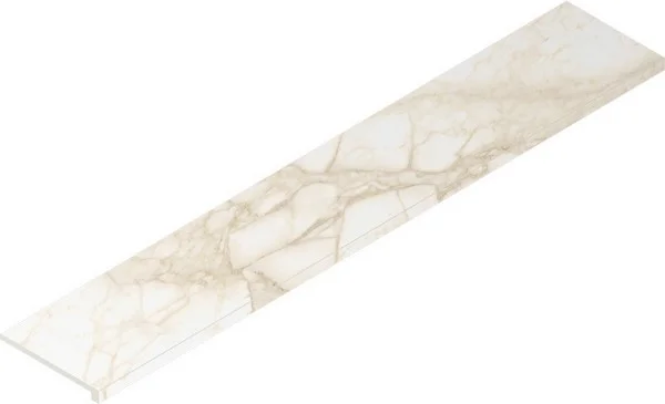 Керамогранит Italon Этернум Каррара Ступень Фронт 33х160 (Натуральная) в Нижнем Новгороде