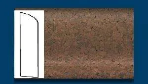 Плинтус пробковый ArtCorkDesing С 106 (Колер 11) 10х60х910 мм в Нижнем Новгороде