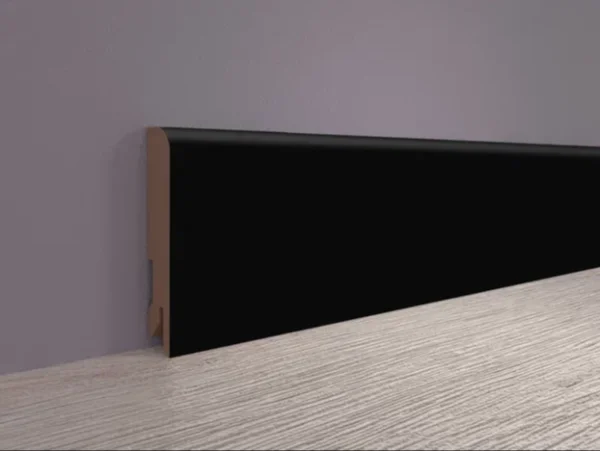 Плинтус MDF Bonkeel 24032 Чёрный Софт (100х16х2400 мм) в Нижнем Новгороде