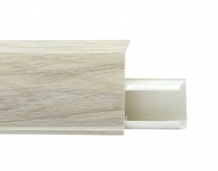 Пластиковый плинтус Royce №526 Дуб Орегон (55х23х2200мм) в Нижнем Новгороде