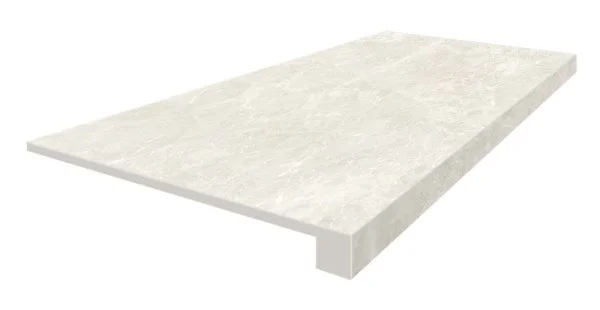 Керамогранит Coliseum Да Винчи Уайт Ступень фронтальная (Натуральный, 33х60) в Нижнем Новгороде