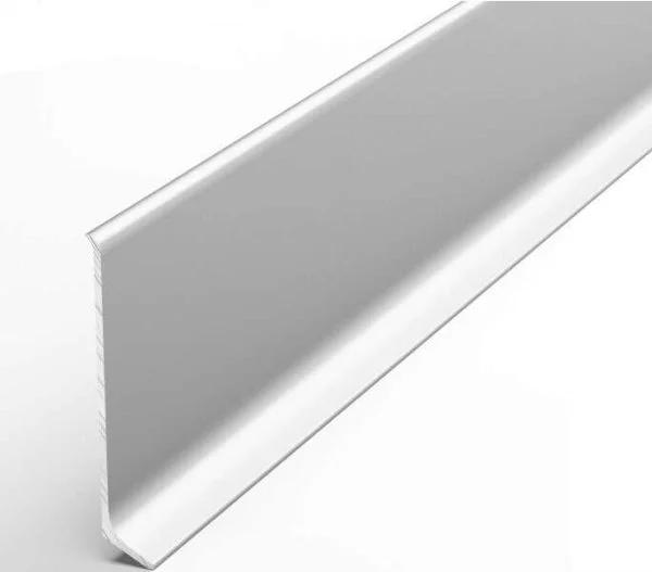Алюминиевый плинтус Bonkeel ПЛ60 501л Серебро Люкс (58,5х11,2х2500мм) в Нижнем Новгороде