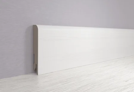 Плинтус MDF Bonkeel 24116 Белый (80х16х2400 мм) в Нижнем Новгороде