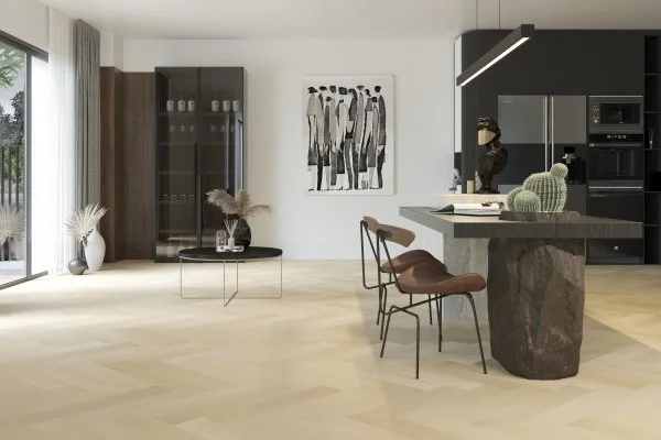 Паркетная доска Quartz Parquet Английская Ёлка Дуб Испанский 33-404 в Нижнем Новгороде