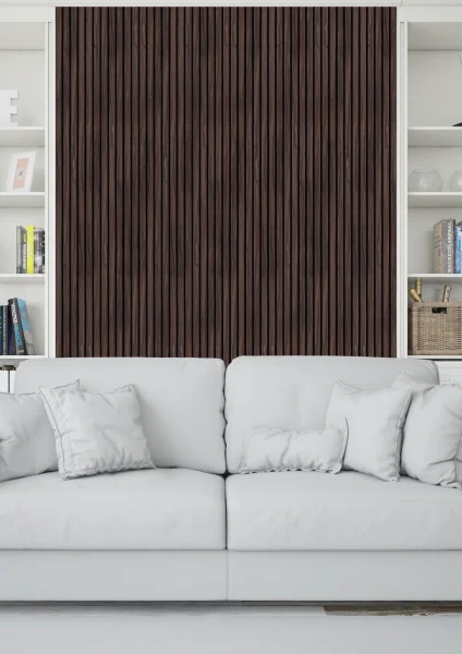 Декоративная панель для стен HiWood LV124 BR395K (120х12х2700мм) в Нижнем Новгороде