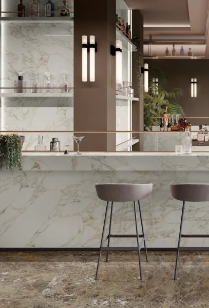 Керамогранит Italon Шарм Делюкс Арабескато Уайт 80х160 (Люкс и реттифицированная) в Нижнем Новгороде