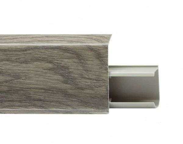 Пластиковый плинтус Royce №532 Дуб Рустикальный (55х23х2200мм) в Нижнем Новгороде