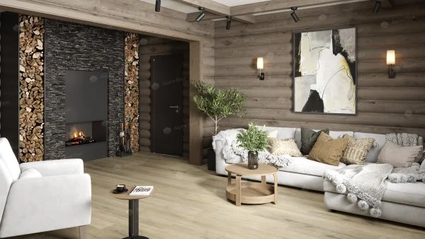 Кварц-виниловая плитка Alpine Floor Premium XL Дуб Сливочный ЕСО 7-19, 8 мм. 43 класс в Нижнем Новгороде