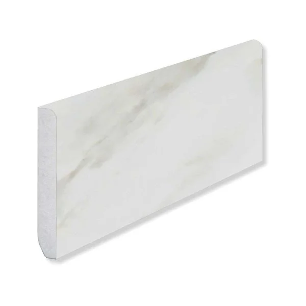 Кварцевый плинтус Fargo 6089-1 Белый Мрамор 80х11х2200 мм в Нижнем Новгороде