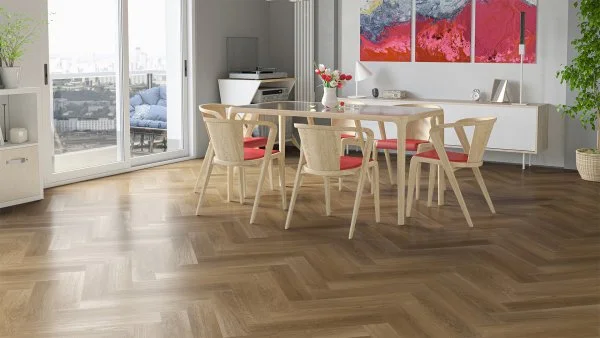 Кварц-виниловая плитка Fargo Parquet 4мм 33-63W948 Дуб Монако (Градиент) в Нижнем Новгороде