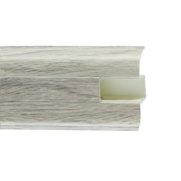 Пластиковый плинтус Royce №822 Дуб Альба (58х22х2200мм) в Нижнем Новгороде