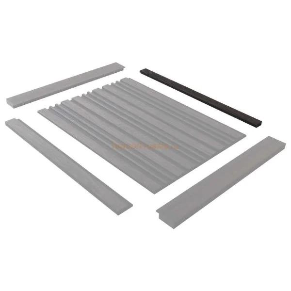 Финишный молдинг LF124B BR395K левый декорированный (31х12х2700мм) в Нижнем Новгороде