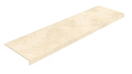 Керамогранит Coliseum Аурелия Уайт Ступень фронтальная (Натуральный, 33х120) в Нижнем Новгороде