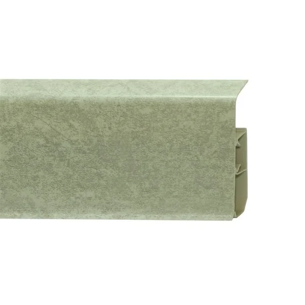 Пластиковый плинтус Royce №339 Мрамор Светлый (80х24х2200мм) в Нижнем Новгороде