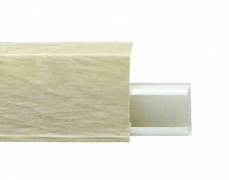 Пластиковый плинтус Royce №508 Серый Опем (55х23х2200мм) в Нижнем Новгороде