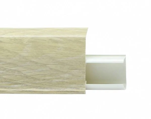 Пластиковый плинтус Royce №508 Серый Опем (55х23х2200мм) в Нижнем Новгороде