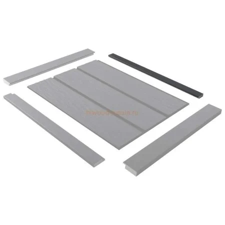 Финишный молдинг LF124B GR15K левый декорированный (31х12х2700мм) в Нижнем Новгороде