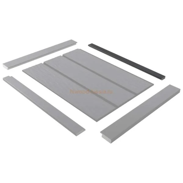 Финишный молдинг LF124B GR15K левый декорированный (31х12х2700мм) в Нижнем Новгороде