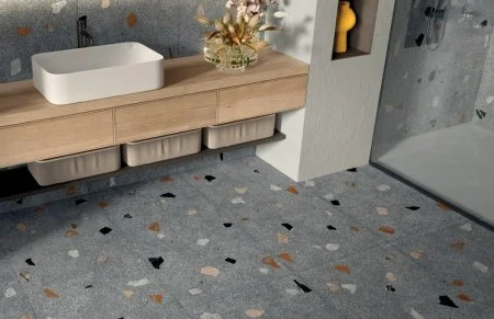 Керамогранит Coliseum Палладио Блэк 60х120 (Натуральный и Реттифицированный) в Нижнем Новгороде