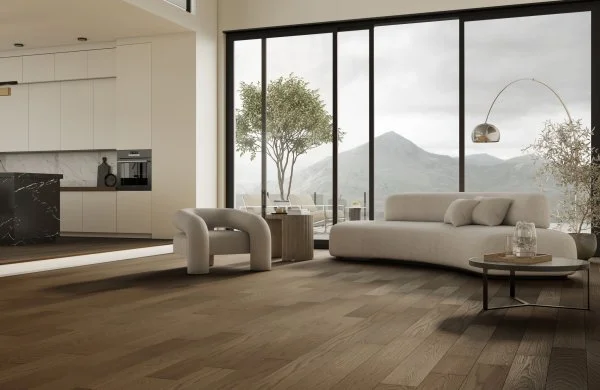 Паркетная доска Quartz Parquet Классик 7 мм Дуб Брауни 413 в Нижнем Новгороде