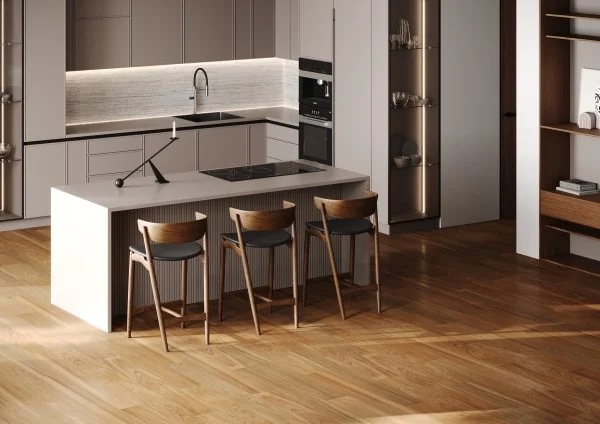 Паркетная доска Quartz Parquet Классик 5 мм Дуссия Африканская 550-63 в Нижнем Новгороде