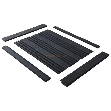 Финишный молдинг LF124A BK114K правый декорированный (42х12х2700мм) в Нижнем Новгороде