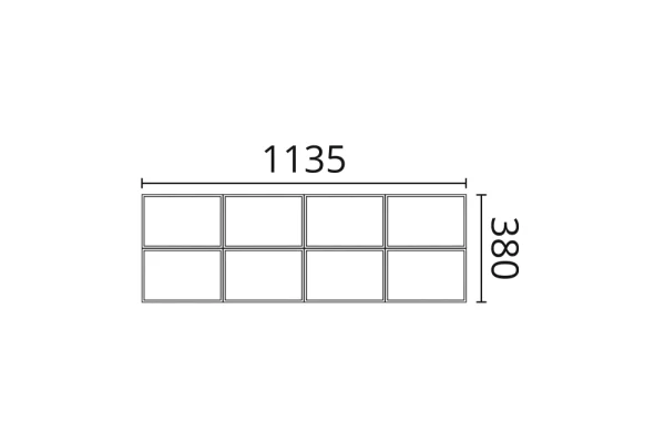 Декоративная панель NMC Arstyl Bump (113.5x38x4.3 см) в Нижнем Новгороде