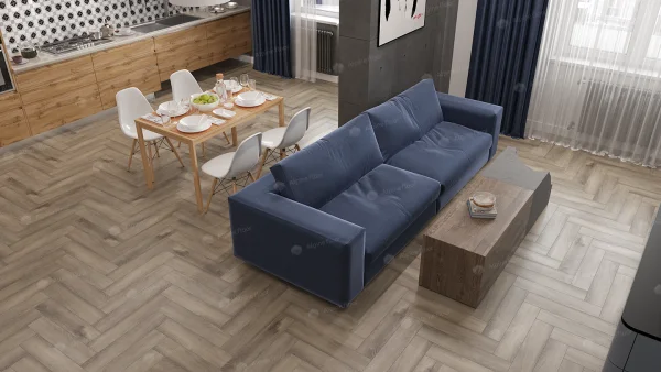 Кварц-виниловая плитка Alpine Floor Parquet Дуб Исида ЕСО 16-15 2.5 мм. 43 класс в Нижнем Новгороде