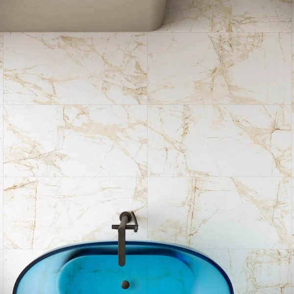 Керамогранит Coliseum Канова Уайт 60х120 (Натуральный и Реттифицированный) в Нижнем Новгороде