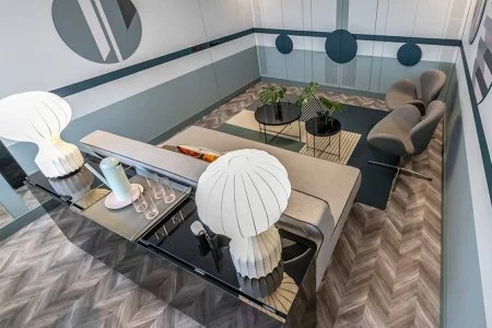 Пробковое покрытие CorkStyle Chevron Silver в Нижнем Новгороде