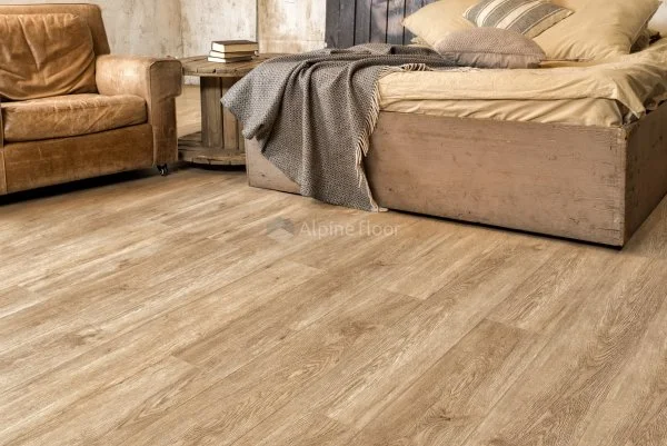 Каменно-полимерная плитка Alpine Floor Grand Sequoia Секвоя Миндаль ECO 11-6, 4мм 43 класс в Нижнем Новгороде
