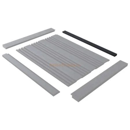 Финишный молдинг LF124B BK114K левый декорированный (31х12х2700мм) в Нижнем Новгороде