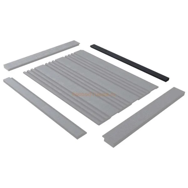 Финишный молдинг LF124B BK114K левый декорированный (31х12х2700мм) в Нижнем Новгороде