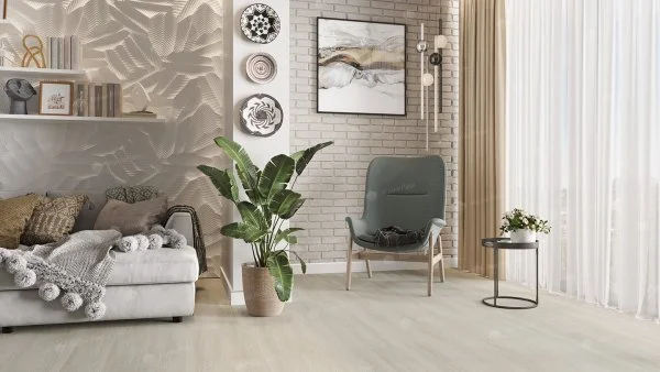 Каменно-полимерная плитка Alpine Floor Solo Plus Виваче ЕСО 14-201, 4 мм, 43 класс в Нижнем Новгороде