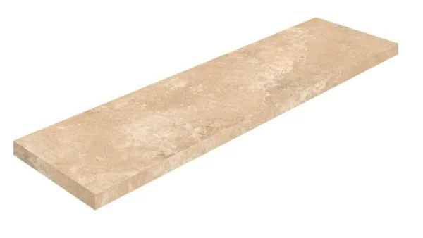 Керамогранит Coliseum Аурелия Беж Ступень угловая левая (Натуральный, 33х120) в Нижнем Новгороде