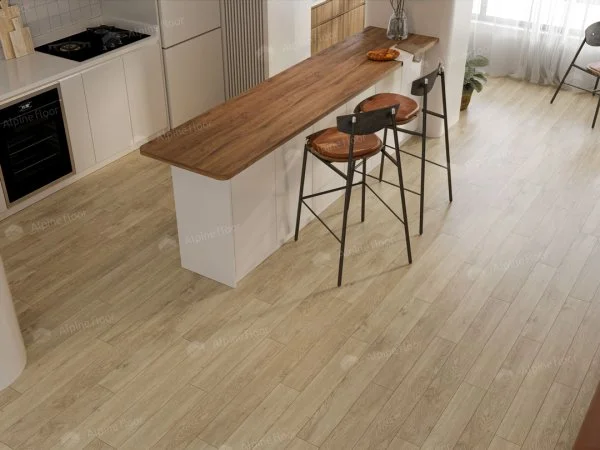 Каменно-полимерная плитка Alpine Floor Grand Sequoia Village Миндаль ECO 11-607 4мм, 43 класс в Нижнем Новгороде