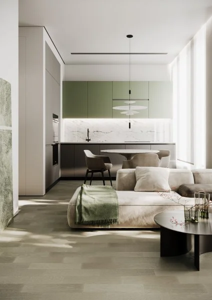 Паркетная доска Quartz Parquet Штучный паркет Дуб Лунный 44-1258-08 в Нижнем Новгороде